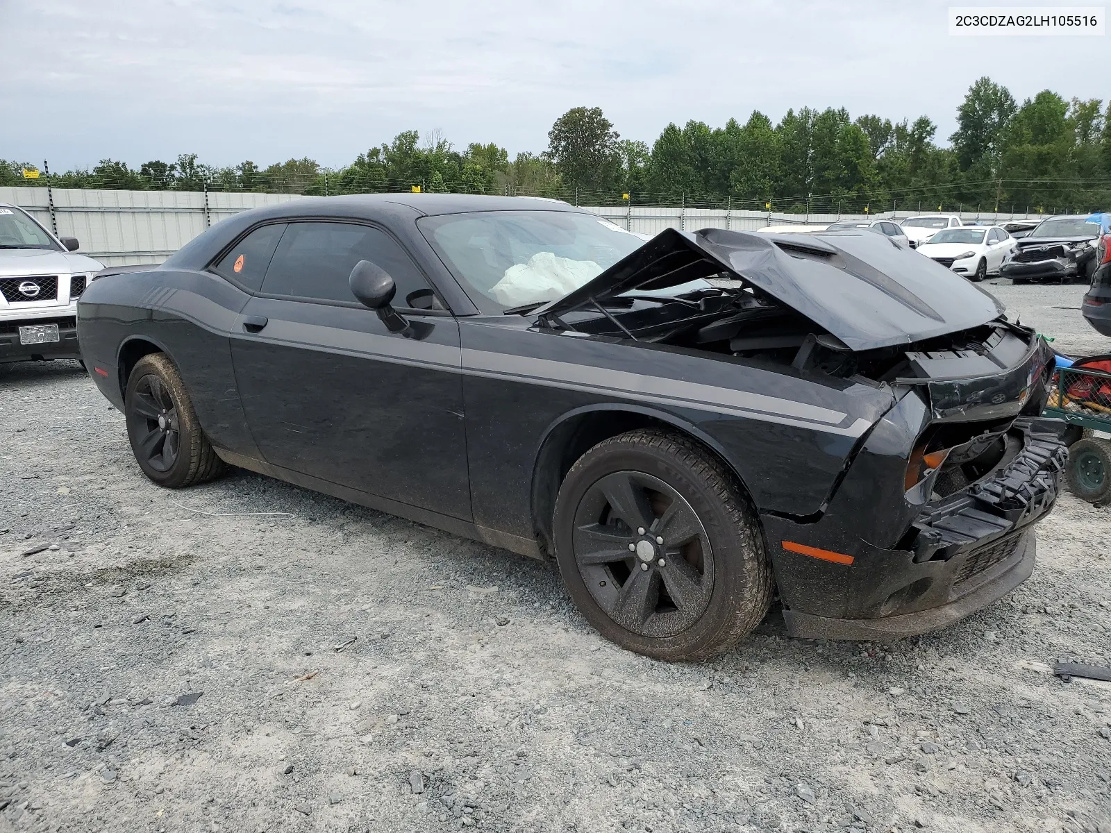 2020 Dodge Challenger Sxt VIN: 2C3CDZAG2LH105516 Lot: 67002124