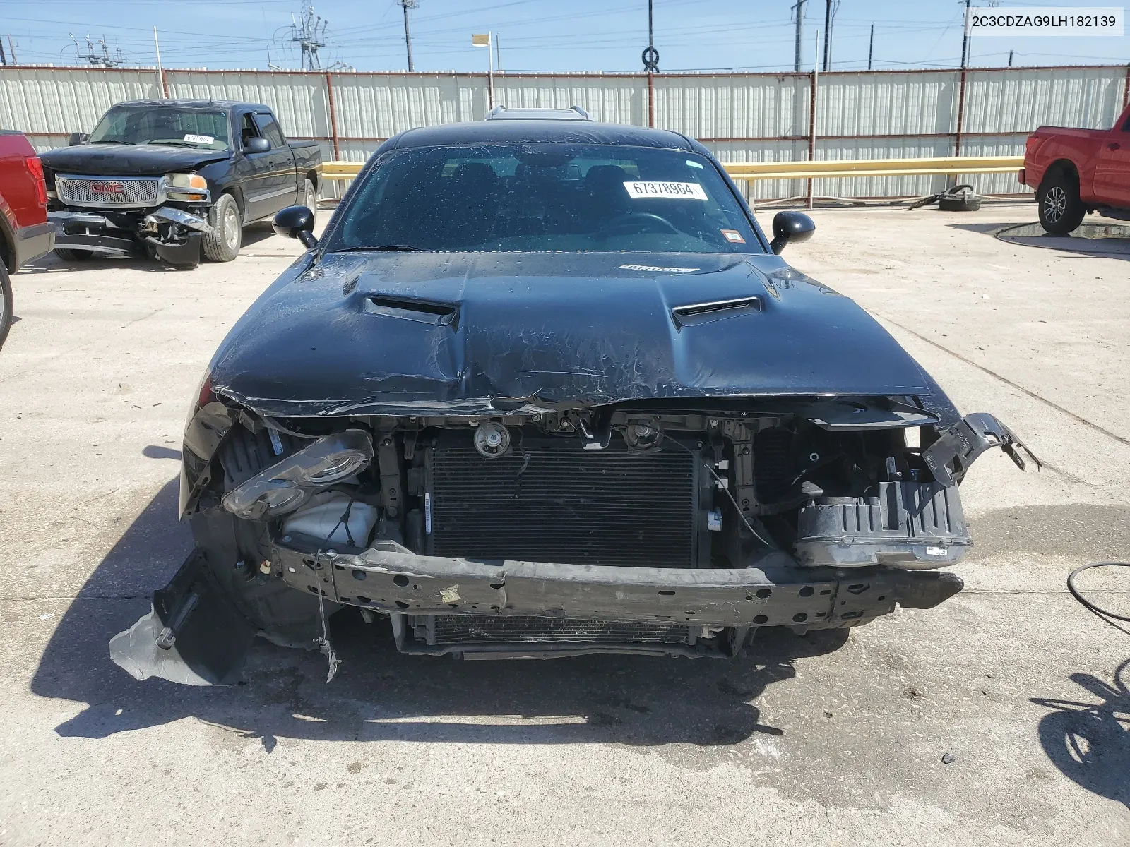 2020 Dodge Challenger Sxt VIN: 2C3CDZAG9LH182139 Lot: 67378964