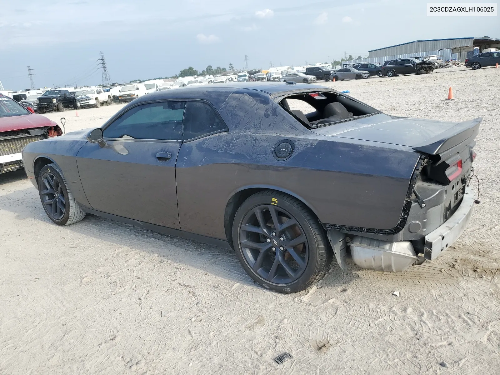 2C3CDZAGXLH106025 2020 Dodge Challenger Sxt