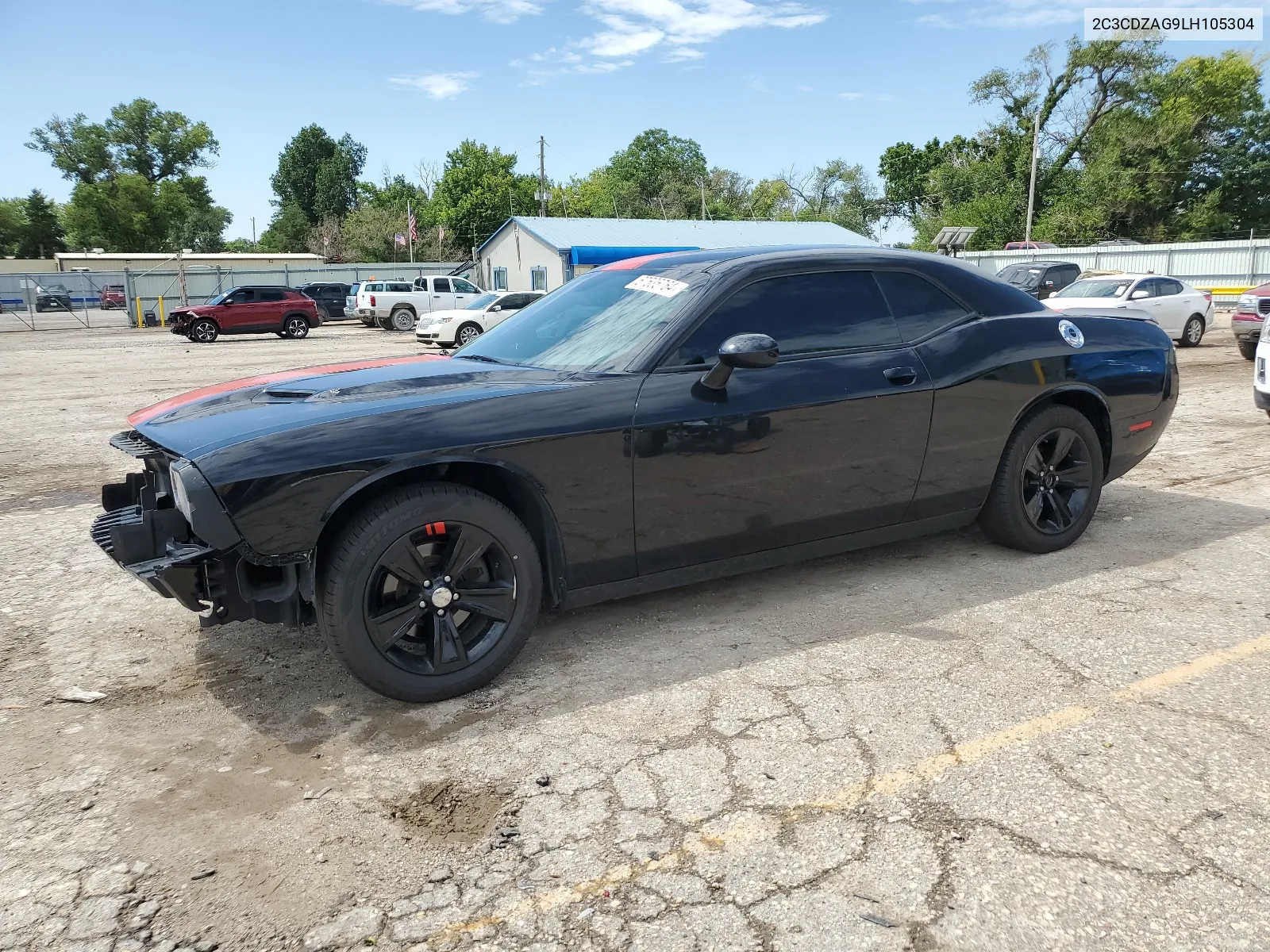 2020 Dodge Challenger Sxt VIN: 2C3CDZAG9LH105304 Lot: 67535764