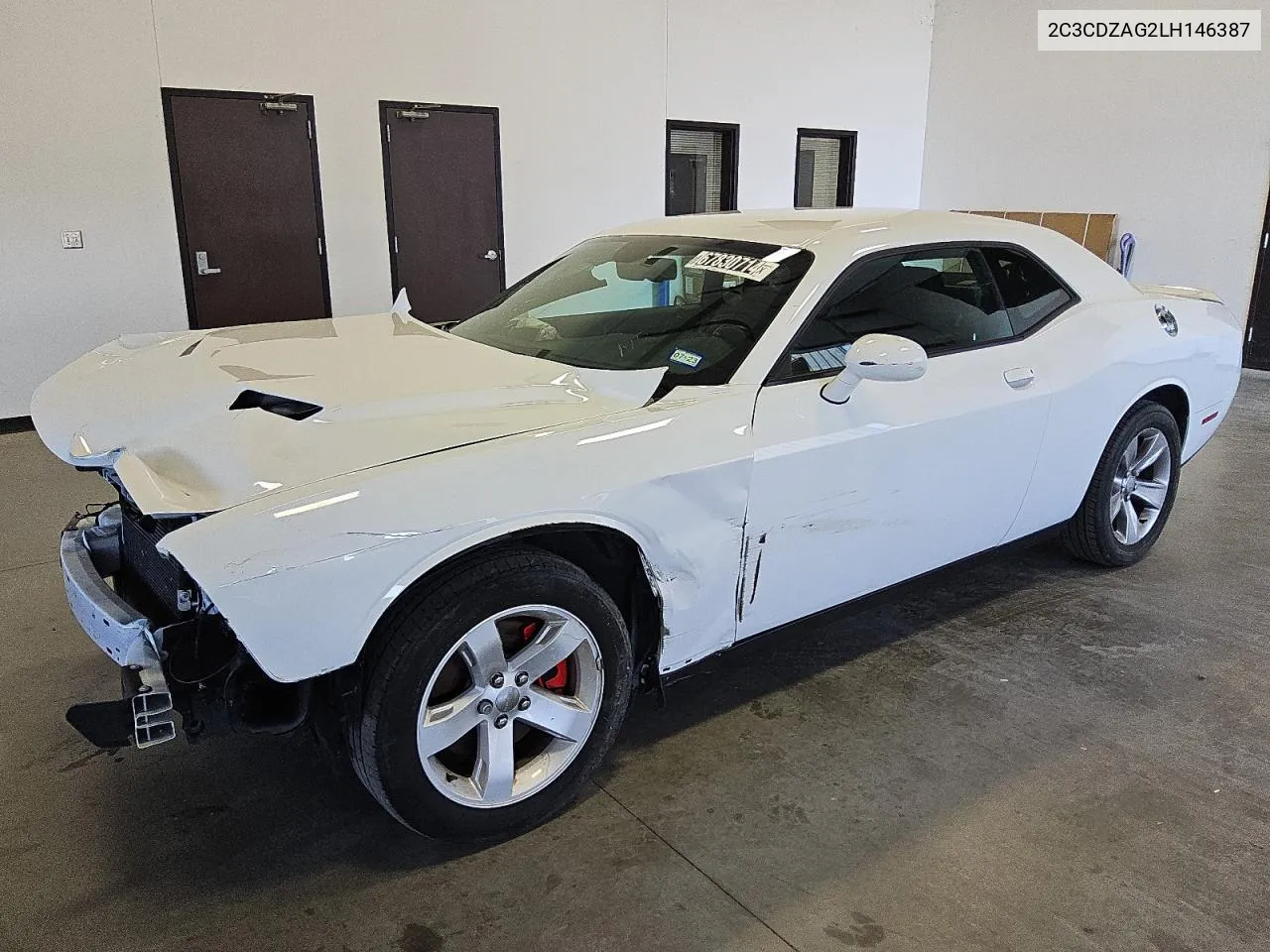 2020 Dodge Challenger Sxt VIN: 2C3CDZAG2LH146387 Lot: 67830714