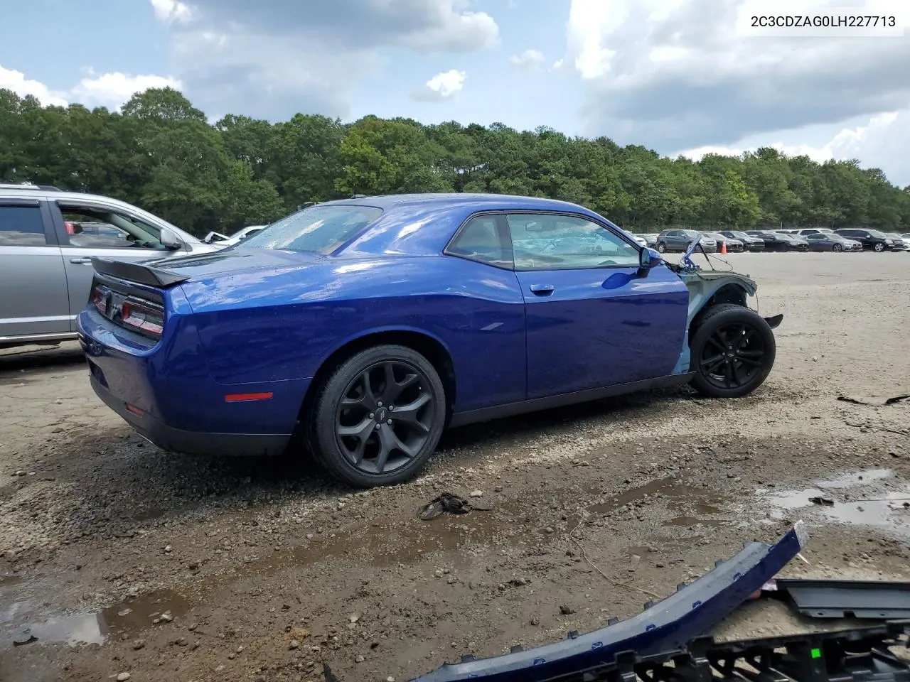 2020 Dodge Challenger Sxt VIN: 2C3CDZAG0LH227713 Lot: 68828944