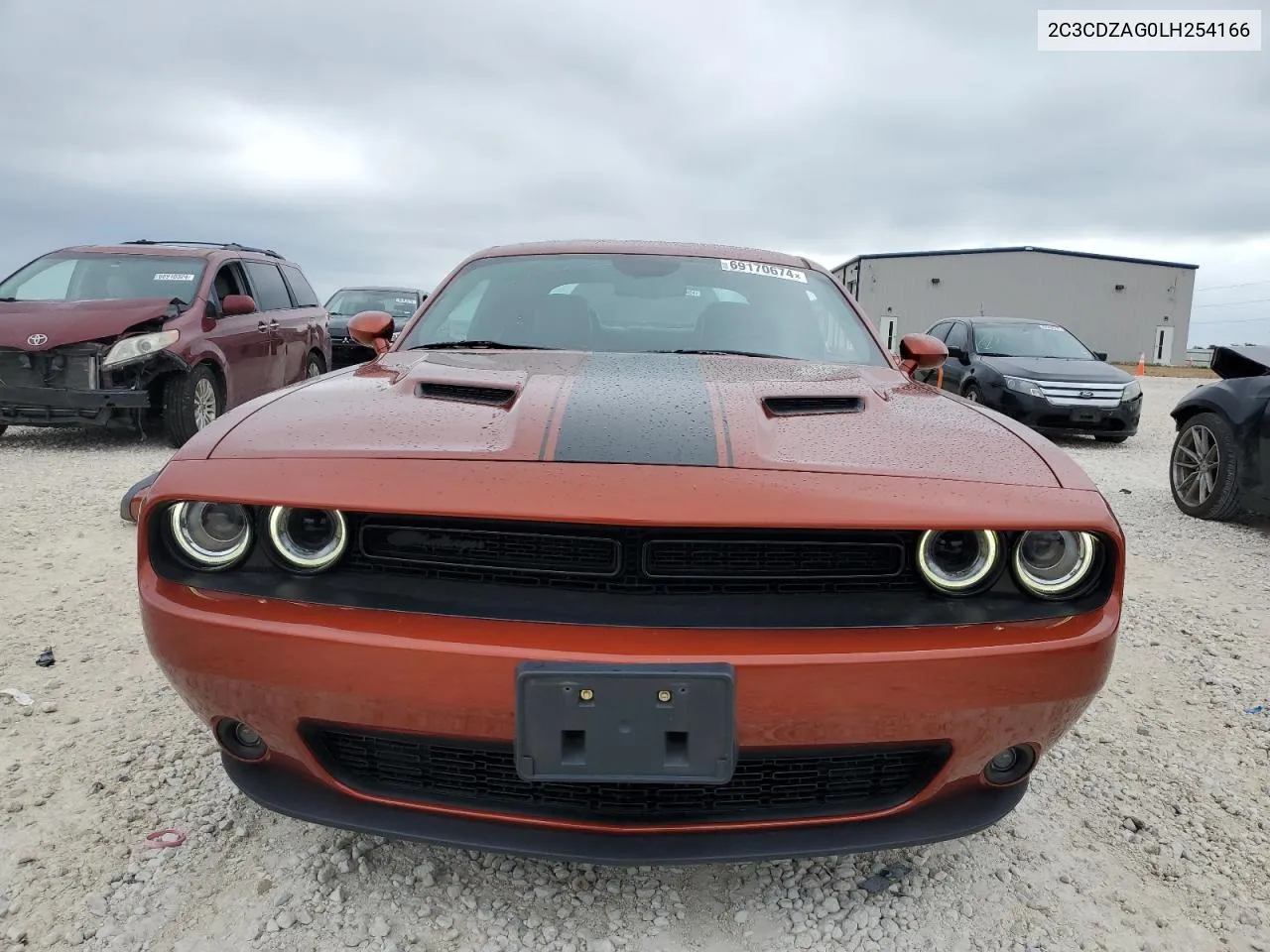 2C3CDZAG0LH254166 2020 Dodge Challenger Sxt