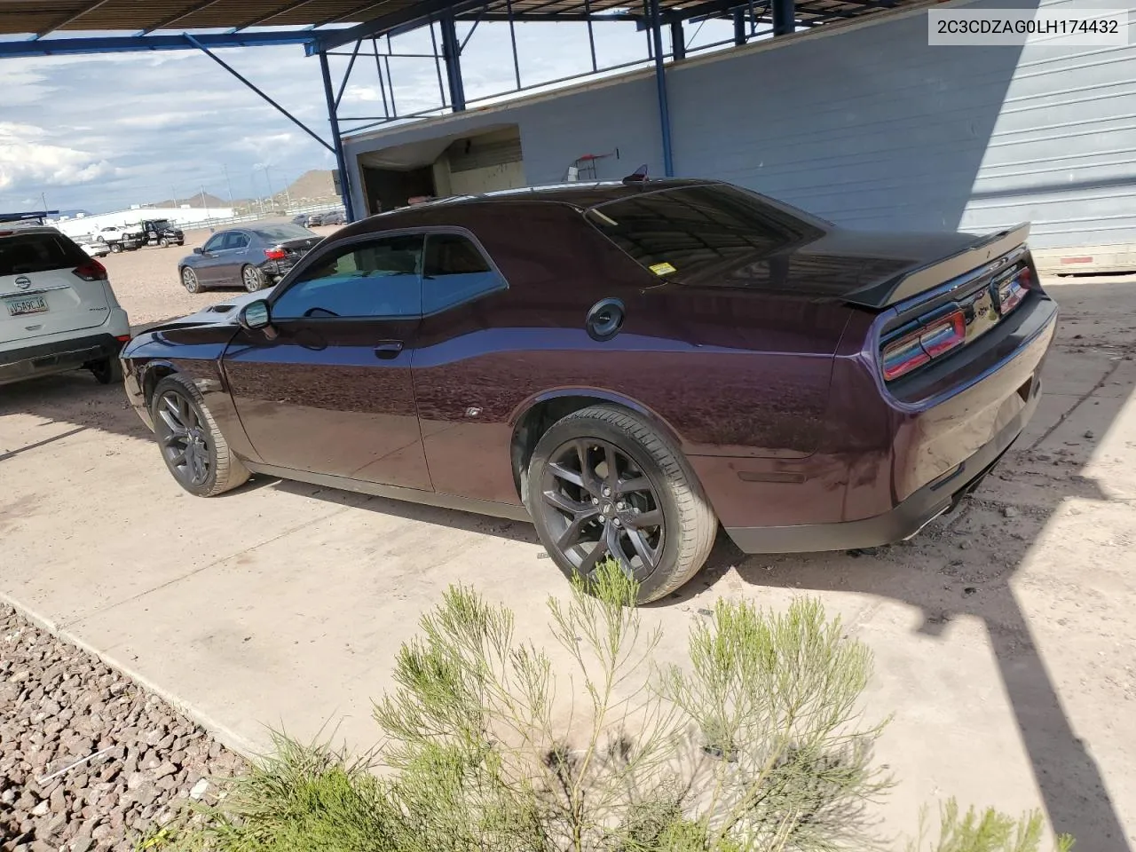 2020 Dodge Challenger Sxt VIN: 2C3CDZAG0LH174432 Lot: 69314984