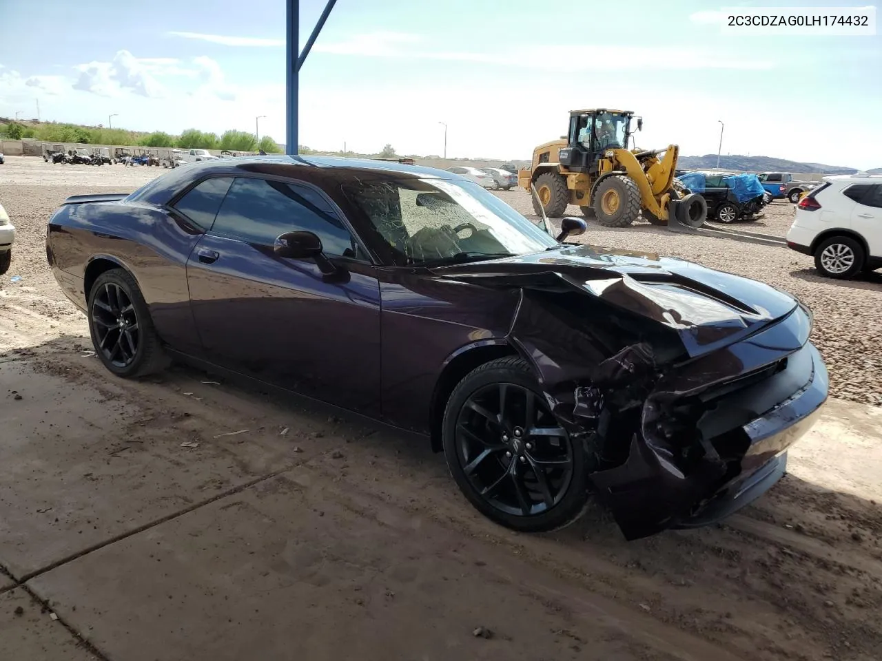 2020 Dodge Challenger Sxt VIN: 2C3CDZAG0LH174432 Lot: 69314984