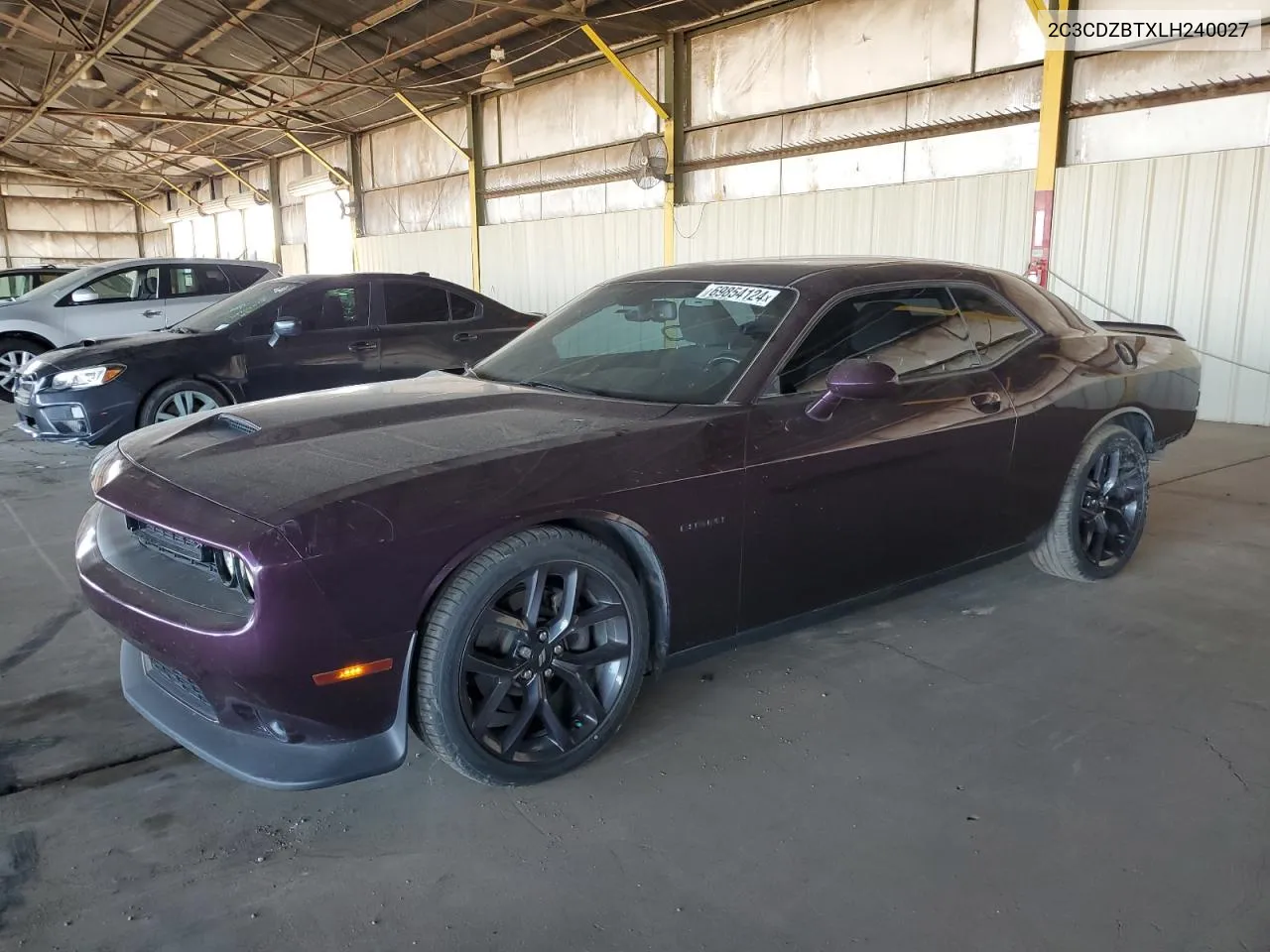 2020 Dodge Challenger R/T VIN: 2C3CDZBTXLH240027 Lot: 69854124