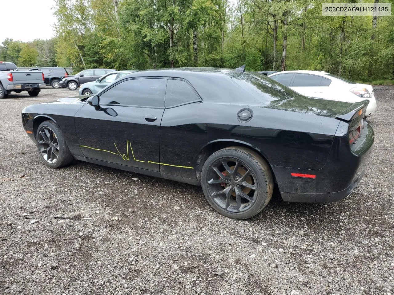 2C3CDZAG9LH121485 2020 Dodge Challenger Sxt