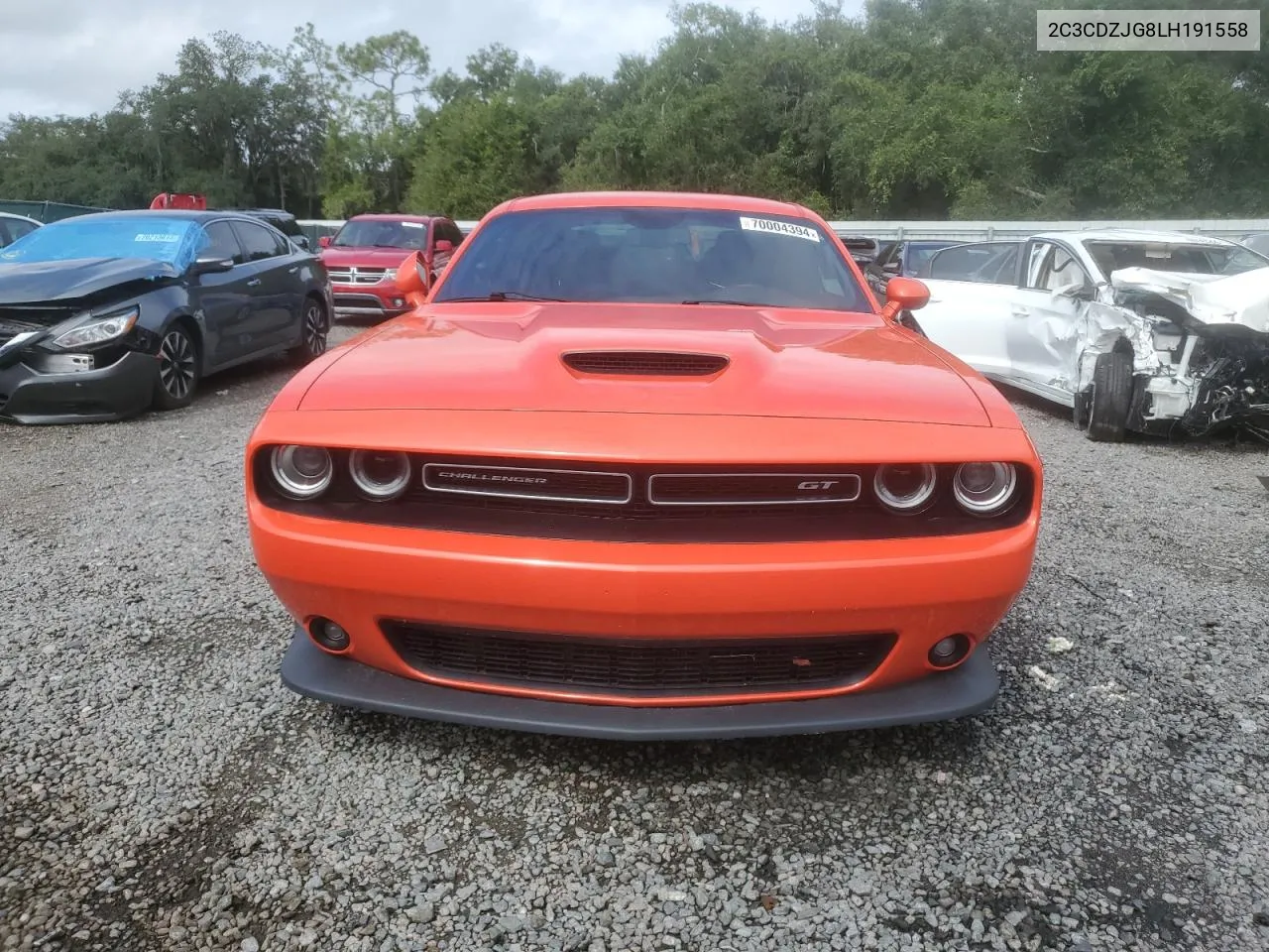 2C3CDZJG8LH191558 2020 Dodge Challenger Gt