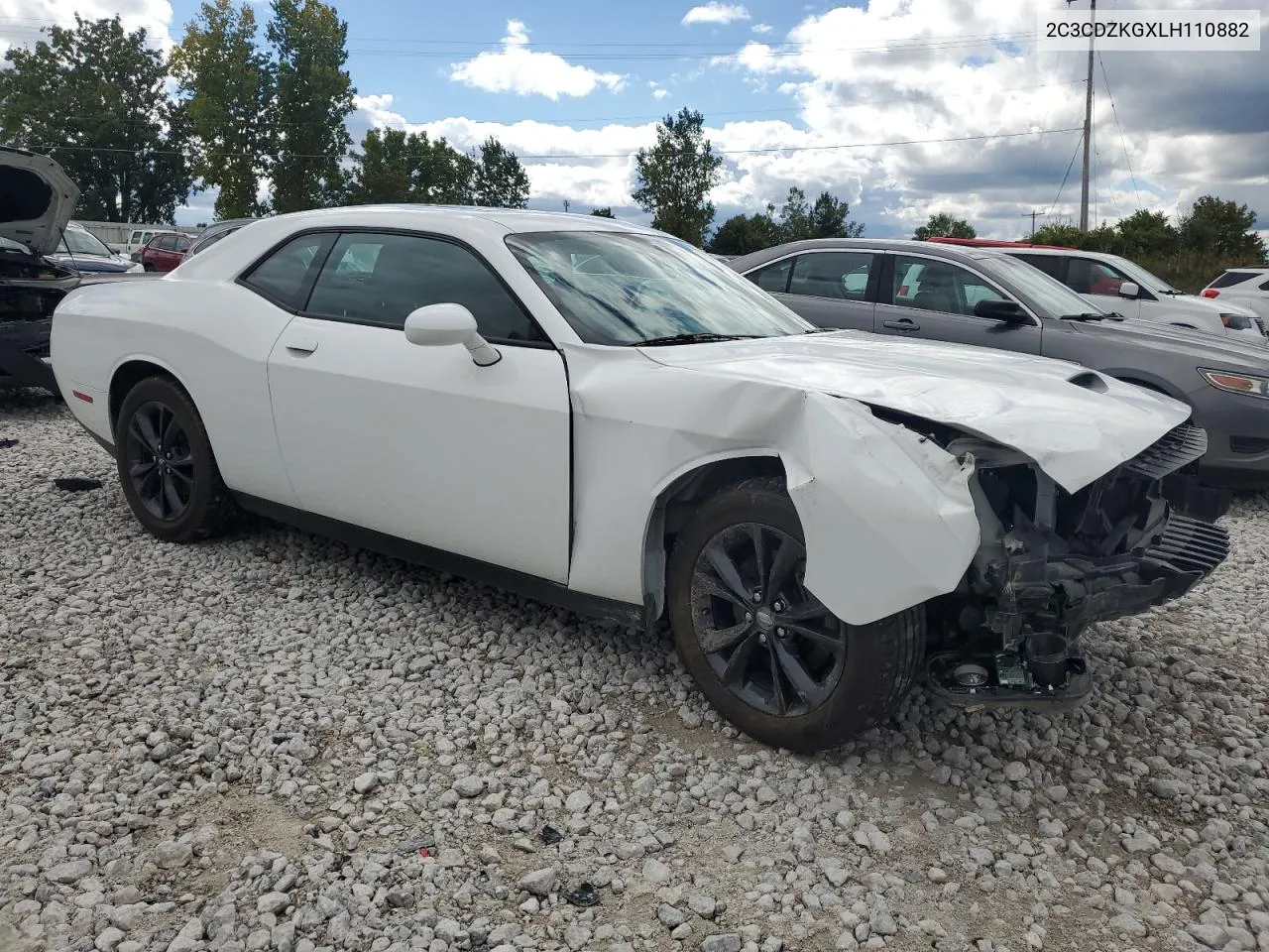 2020 Dodge Challenger Gt VIN: 2C3CDZKGXLH110882 Lot: 70299114