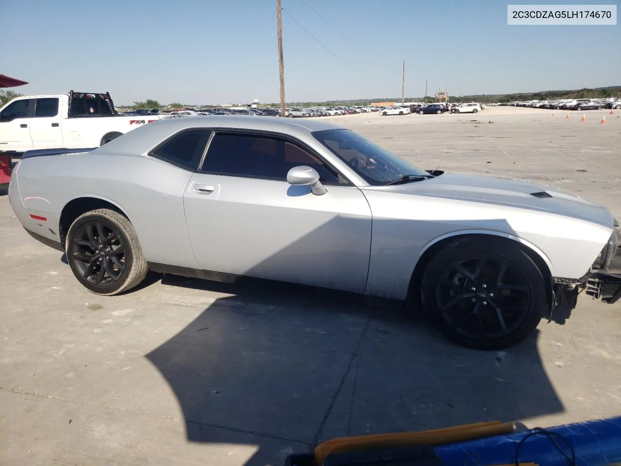 2020 Dodge Challenger Sxt VIN: 2C3CDZAG5LH174670 Lot: 70454514