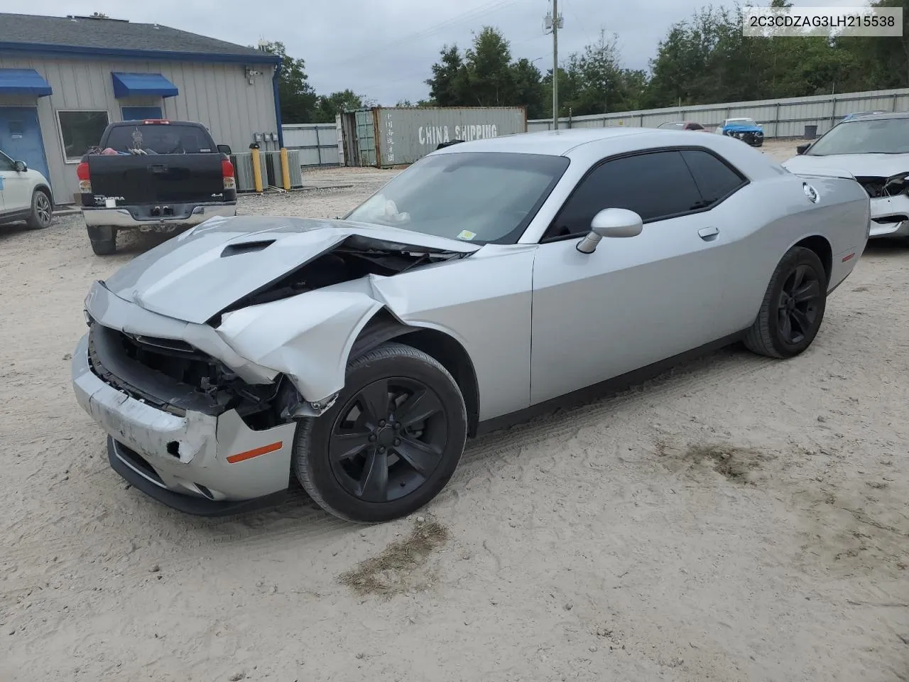 2020 Dodge Challenger Sxt VIN: 2C3CDZAG3LH215538 Lot: 70552244