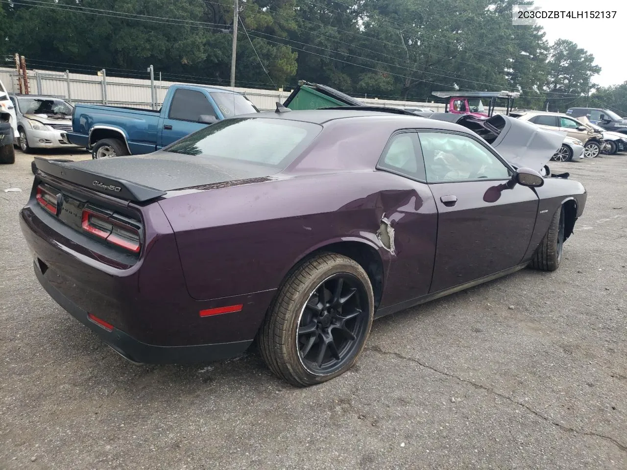 2020 Dodge Challenger R/T VIN: 2C3CDZBT4LH152137 Lot: 70694104