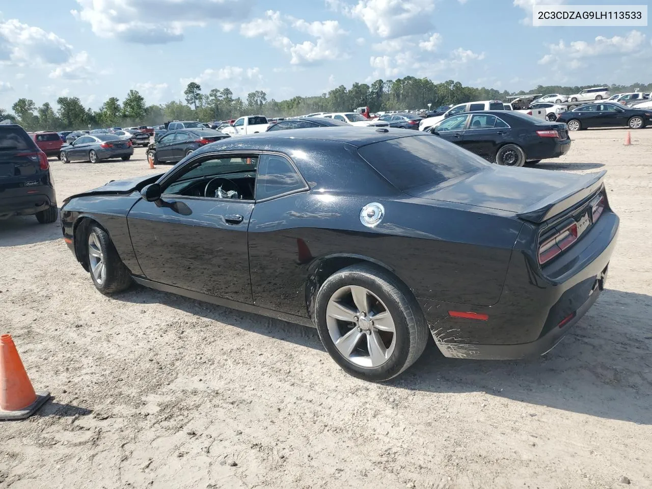 2C3CDZAG9LH113533 2020 Dodge Challenger Sxt