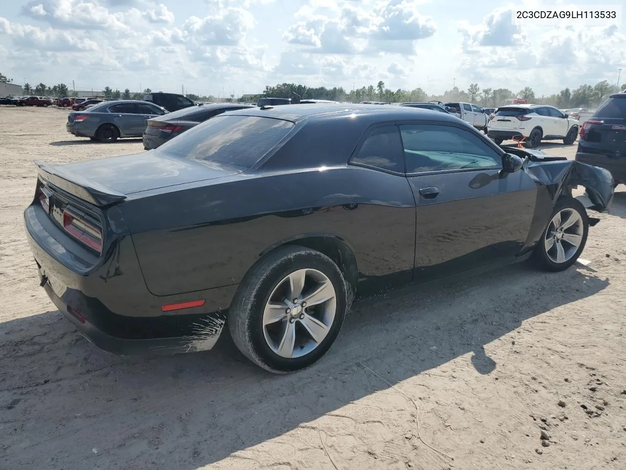 2020 Dodge Challenger Sxt VIN: 2C3CDZAG9LH113533 Lot: 71739014