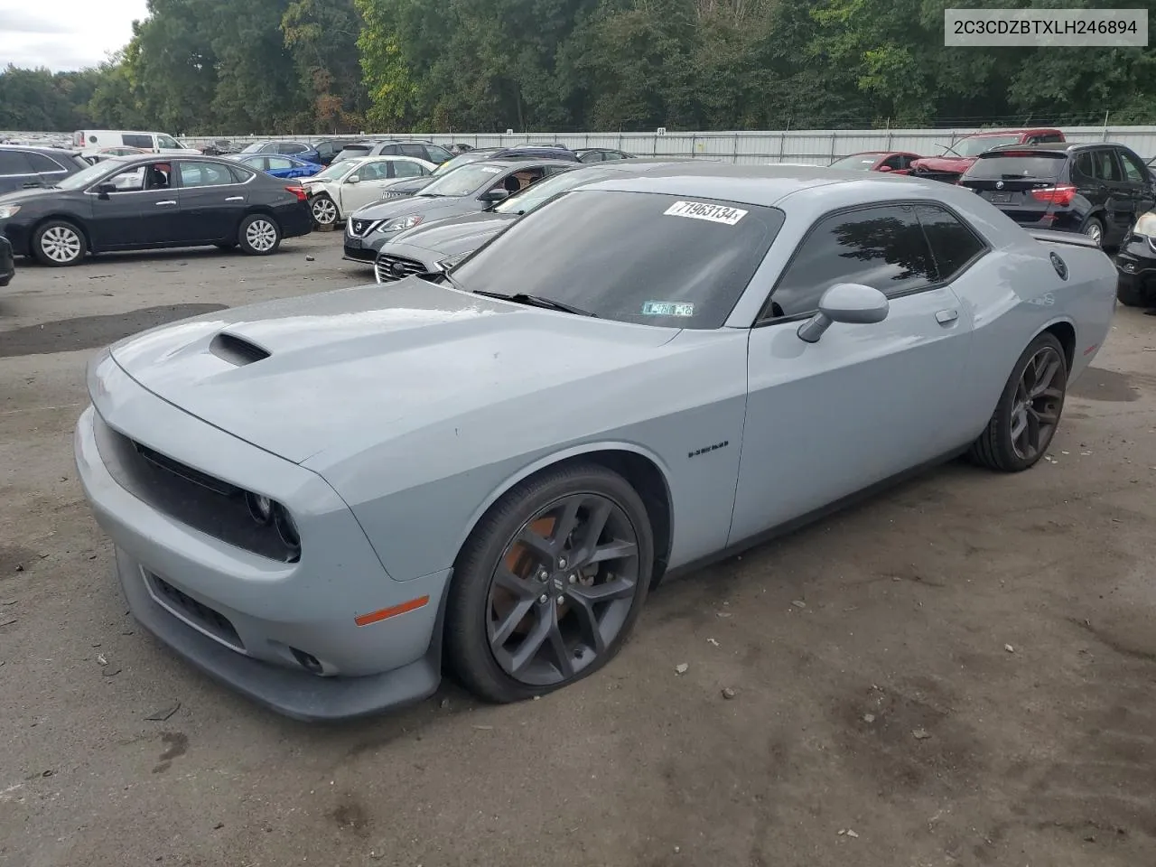 2020 Dodge Challenger R/T VIN: 2C3CDZBTXLH246894 Lot: 71963134