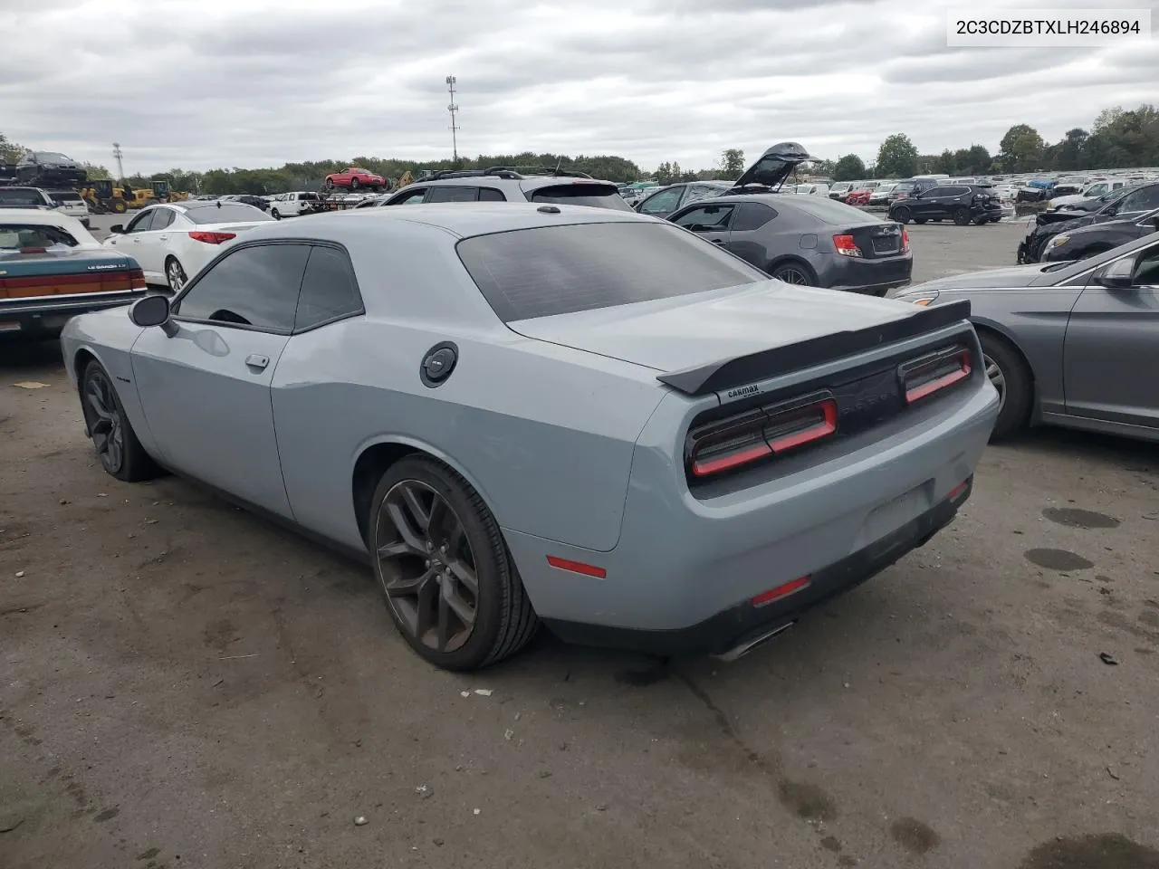 2020 Dodge Challenger R/T VIN: 2C3CDZBTXLH246894 Lot: 71963134