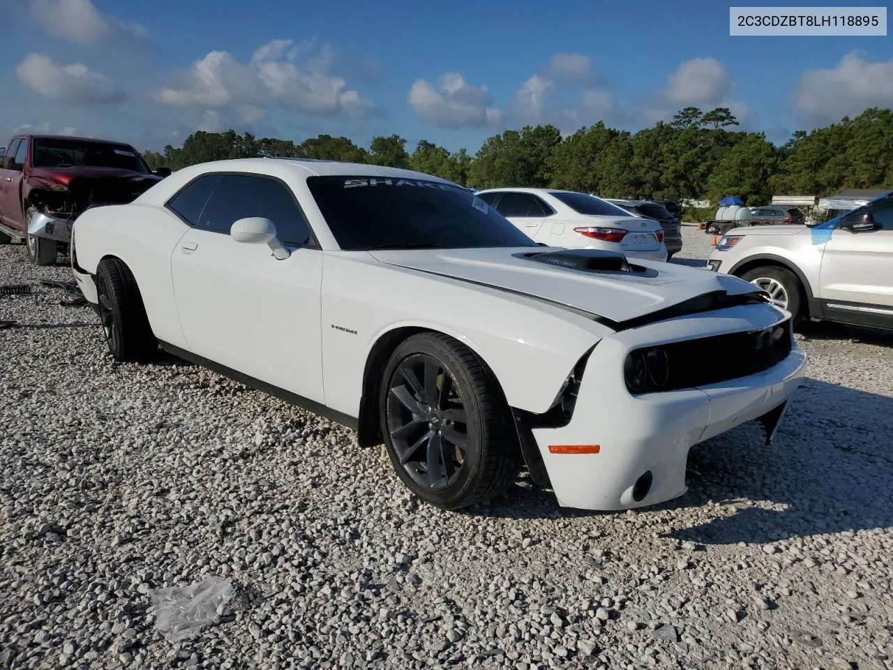 2020 Dodge Challenger R/T VIN: 2C3CDZBT8LH118895 Lot: 72006644