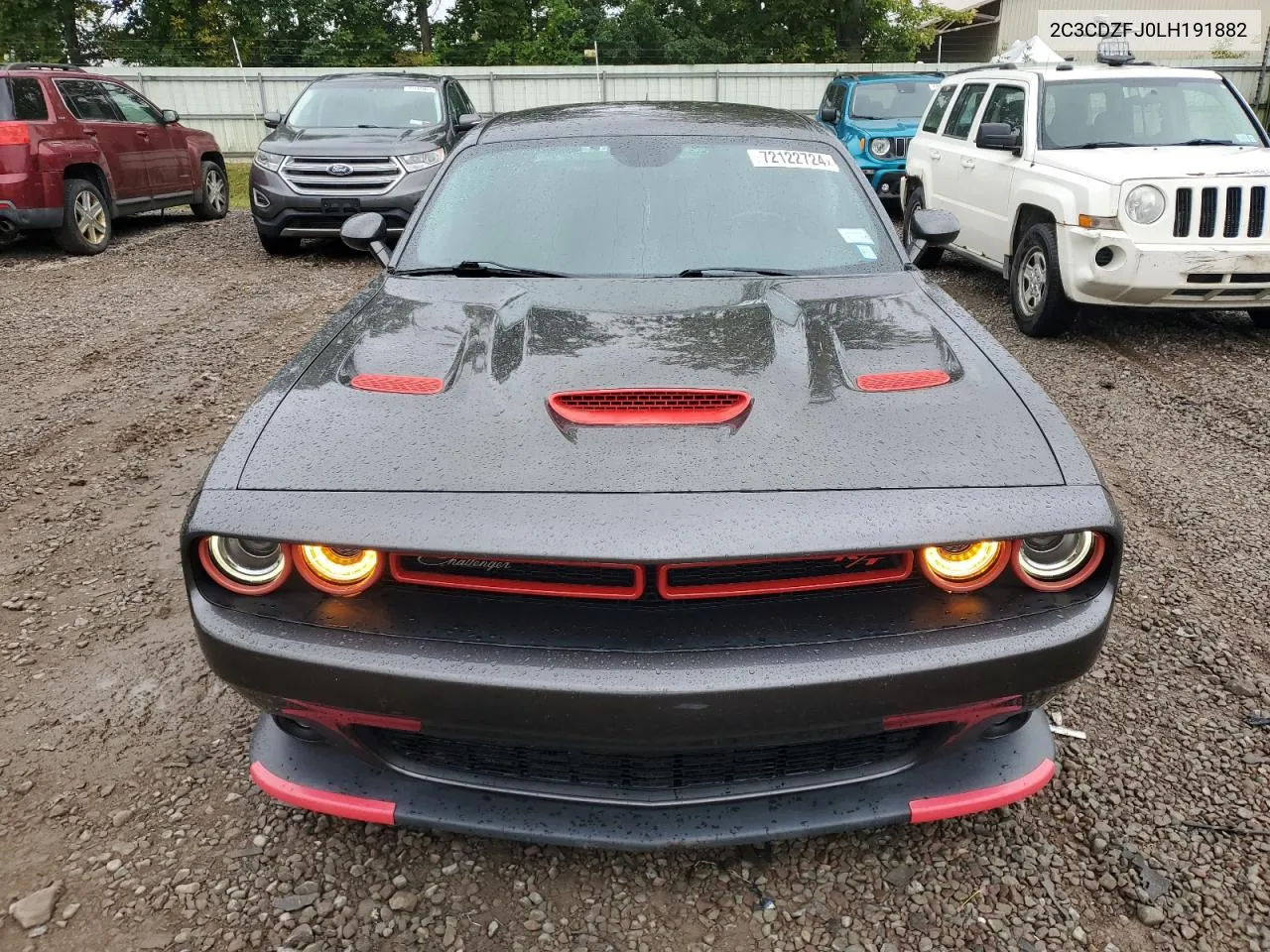 2020 Dodge Challenger R/T Scat Pack VIN: 2C3CDZFJ0LH191882 Lot: 72122724