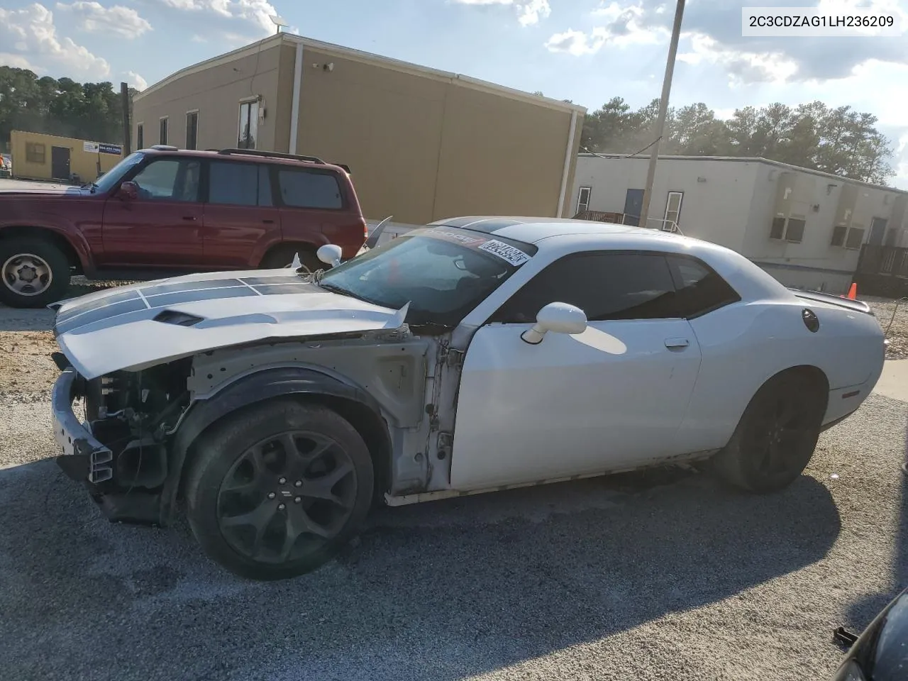 2020 Dodge Challenger Sxt VIN: 2C3CDZAG1LH236209 Lot: 72244994