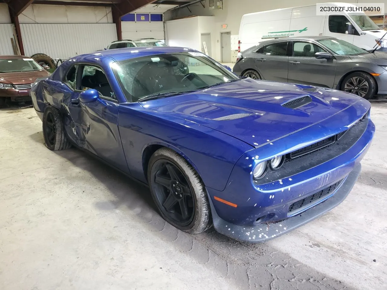 2020 Dodge Challenger R/T Scat Pack VIN: 2C3CDZFJ3LH104010 Lot: 72466184