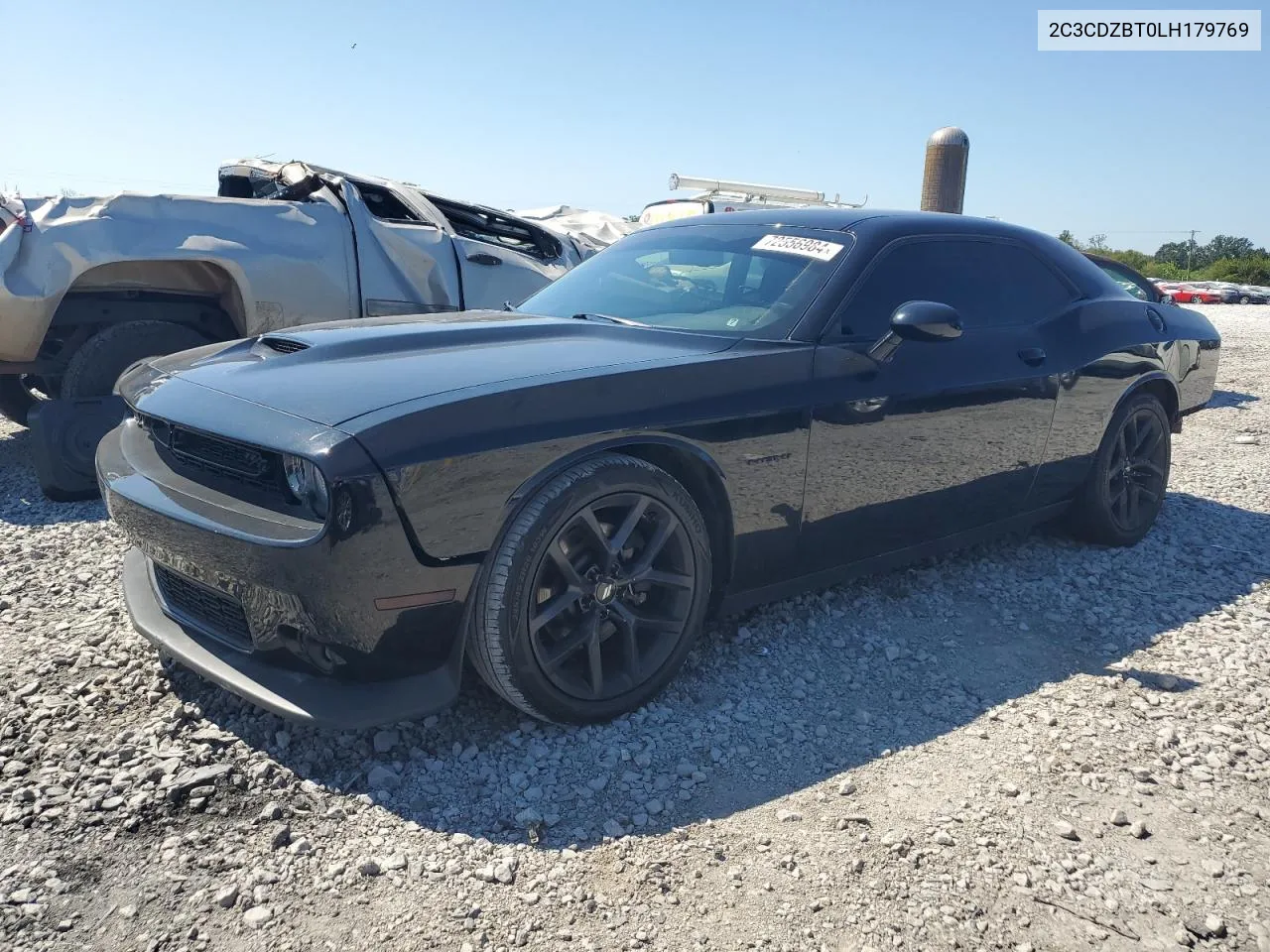 2020 Dodge Challenger R/T VIN: 2C3CDZBT0LH179769 Lot: 72556984