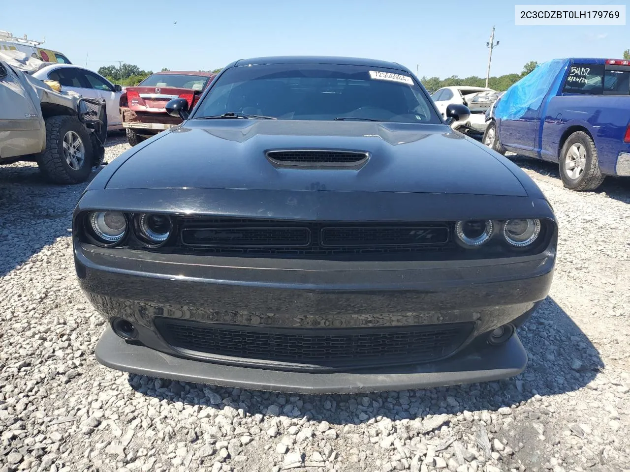 2020 Dodge Challenger R/T VIN: 2C3CDZBT0LH179769 Lot: 72556984