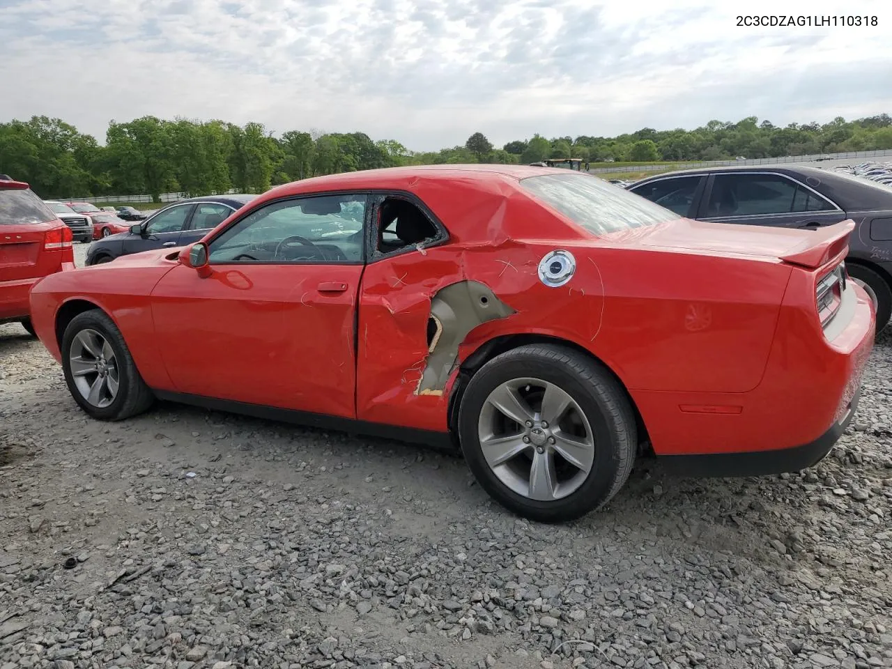 2020 Dodge Challenger Sxt VIN: 2C3CDZAG1LH110318 Lot: 72619344