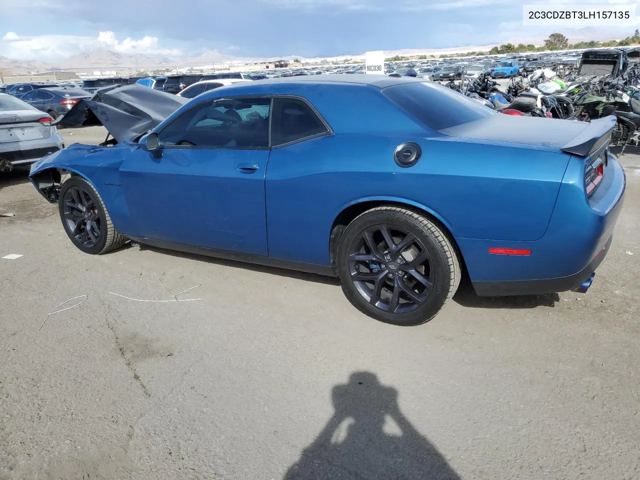 2020 Dodge Challenger R/T VIN: 2C3CDZBT3LH157135 Lot: 72654594