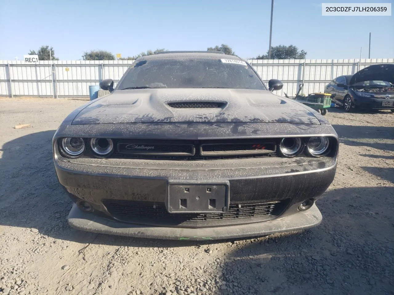 2020 Dodge Challenger R/T Scat Pack VIN: 2C3CDZFJ7LH206359 Lot: 72814014