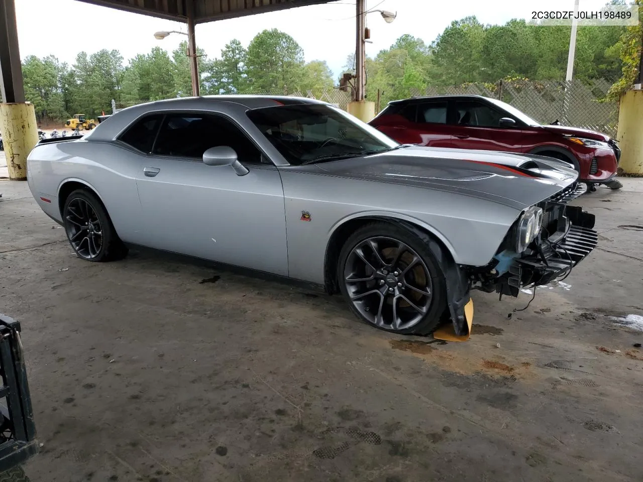 2020 Dodge Challenger R/T Scat Pack VIN: 2C3CDZFJ0LH198489 Lot: 72931684