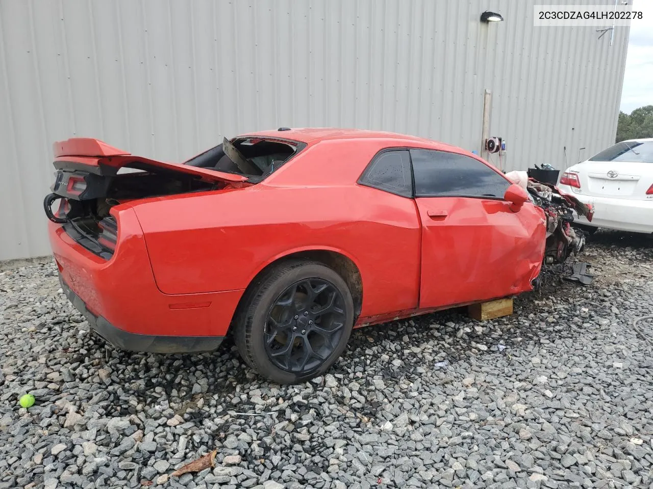 2020 Dodge Challenger Sxt VIN: 2C3CDZAG4LH202278 Lot: 72932774