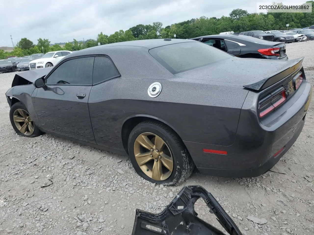 2020 Dodge Challenger Sxt VIN: 2C3CDZAG0LH103862 Lot: 73353444