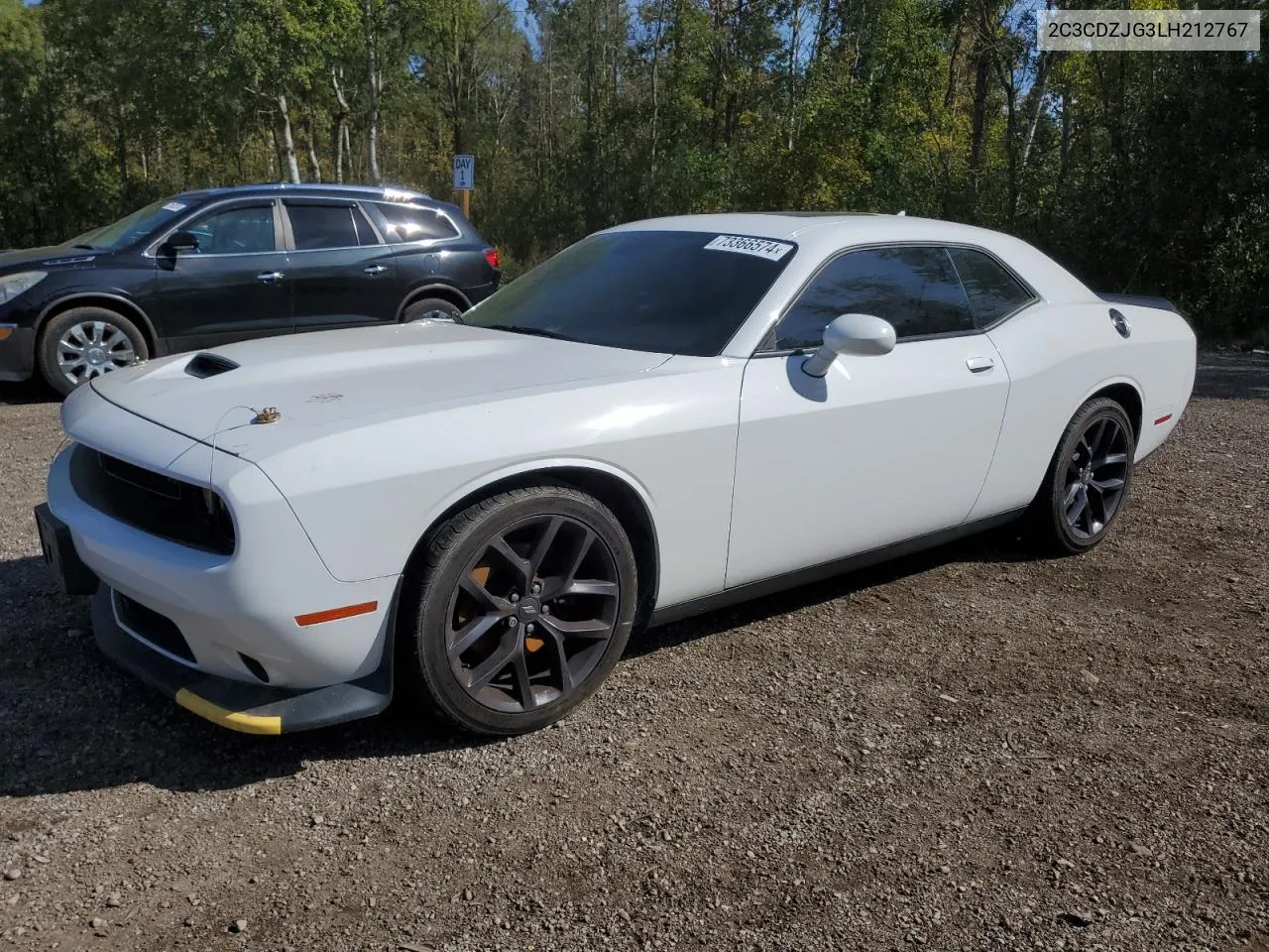 2020 Dodge Challenger Gt VIN: 2C3CDZJG3LH212767 Lot: 73366574