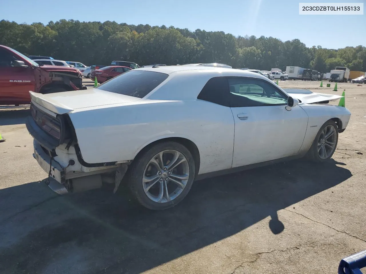 2020 Dodge Challenger R/T VIN: 2C3CDZBT0LH155133 Lot: 73607684