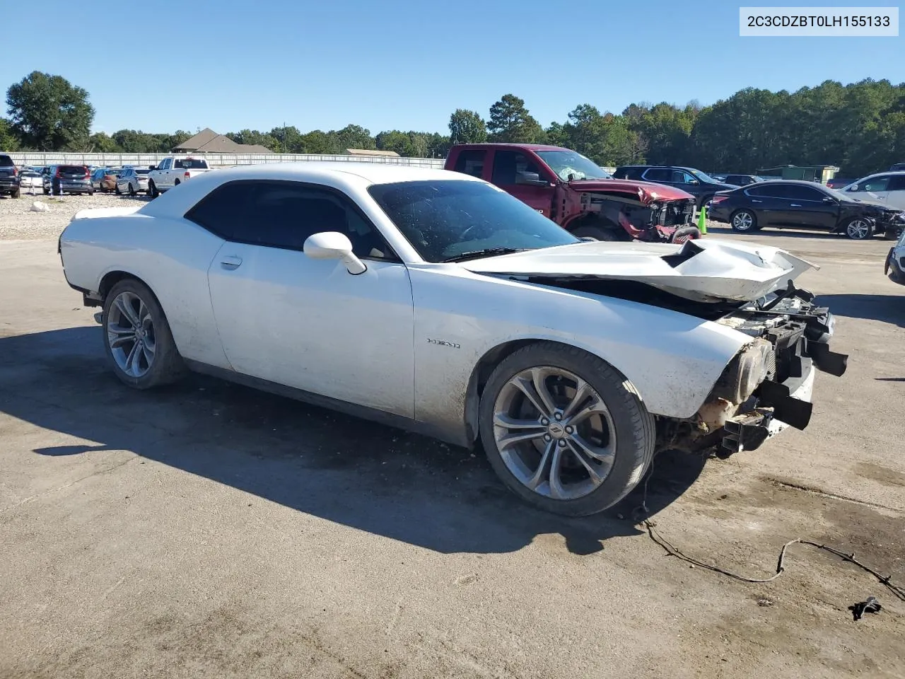 2020 Dodge Challenger R/T VIN: 2C3CDZBT0LH155133 Lot: 73607684