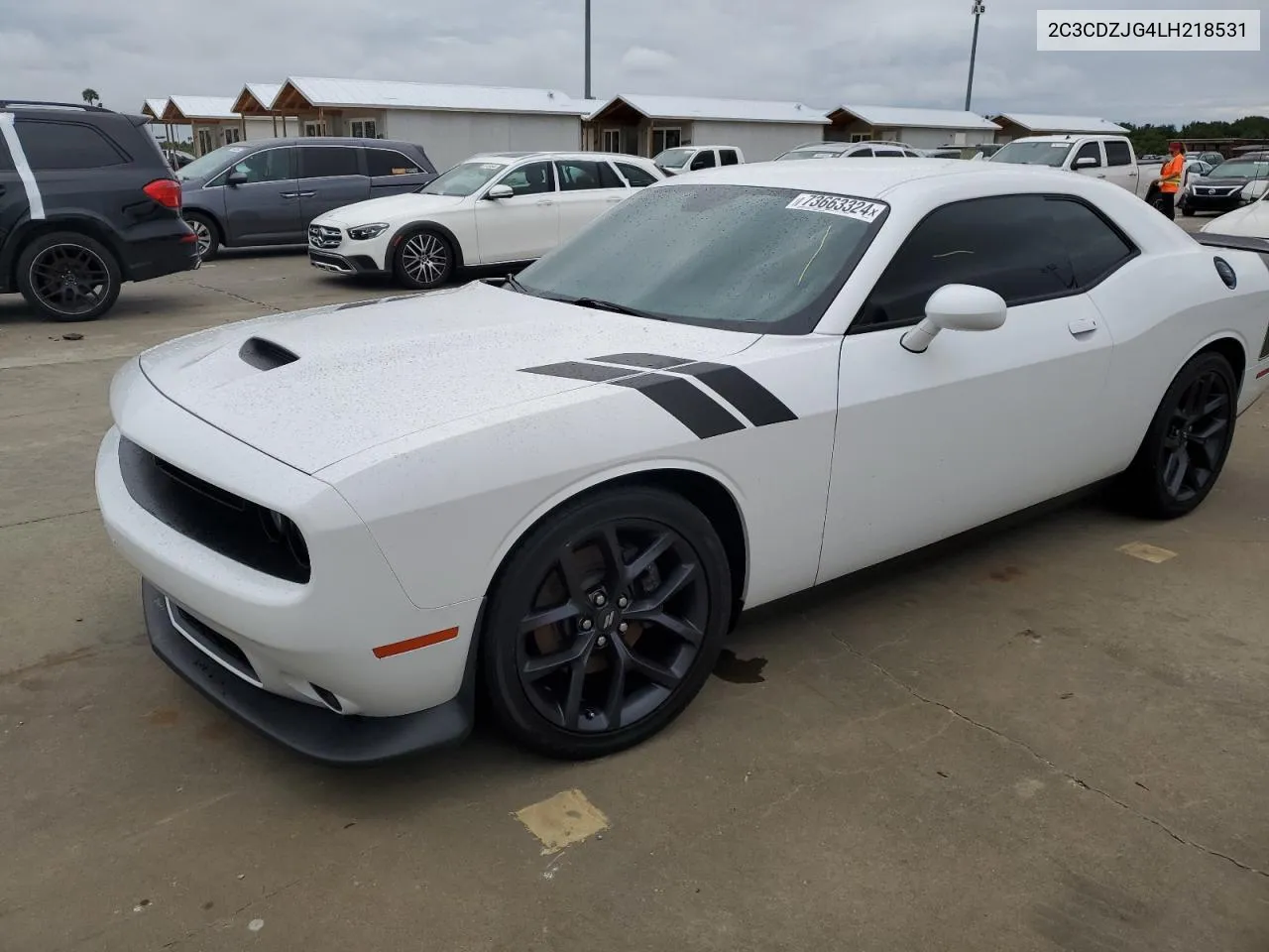 2020 Dodge Challenger Gt VIN: 2C3CDZJG4LH218531 Lot: 73663324