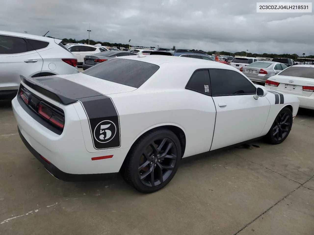 2020 Dodge Challenger Gt VIN: 2C3CDZJG4LH218531 Lot: 73663324