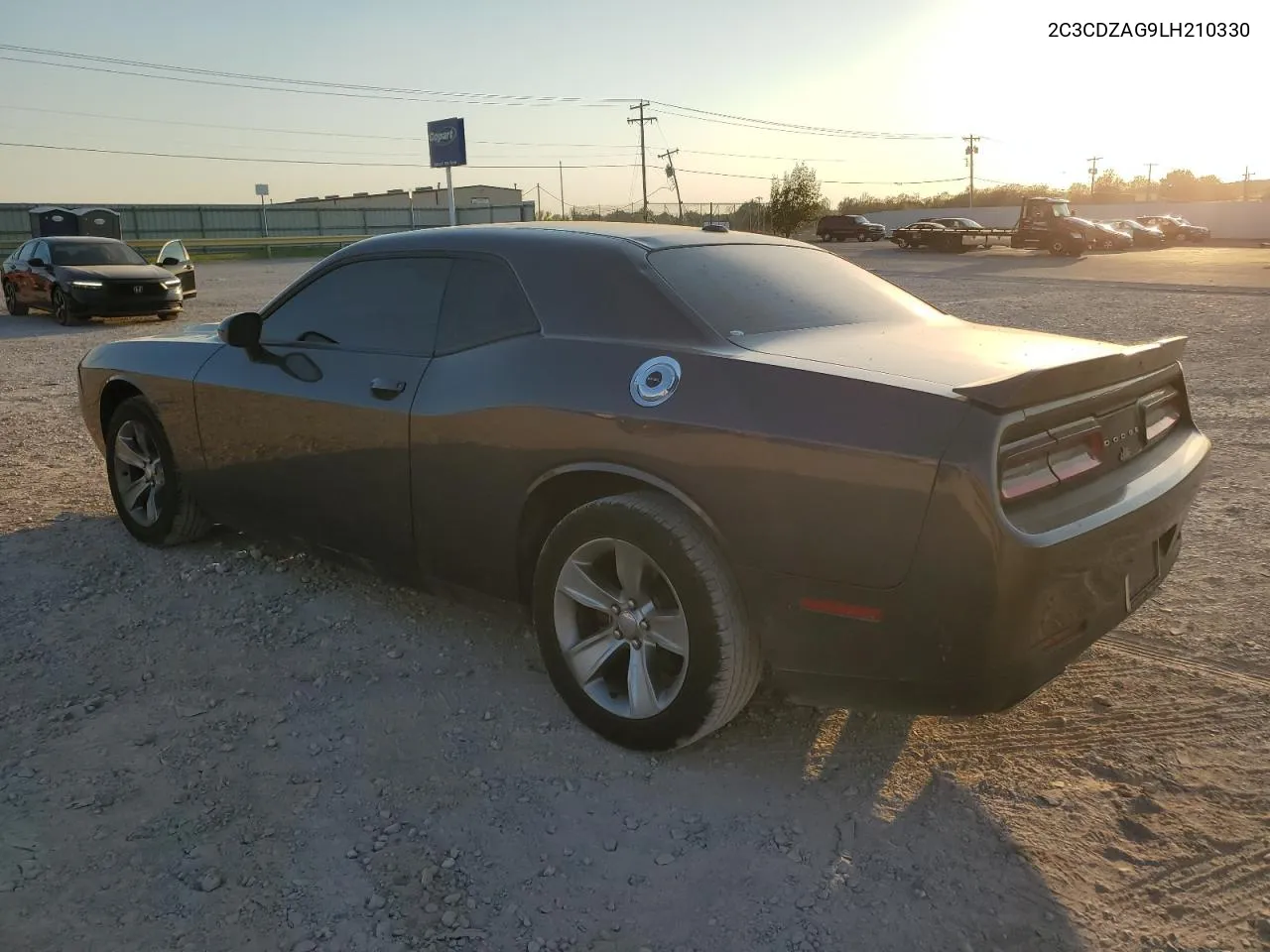 2020 Dodge Challenger Sxt VIN: 2C3CDZAG9LH210330 Lot: 74076214