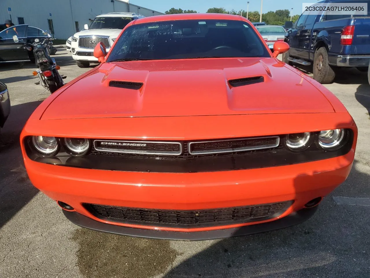 2020 Dodge Challenger Sxt VIN: 2C3CDZAG7LH206406 Lot: 74107534