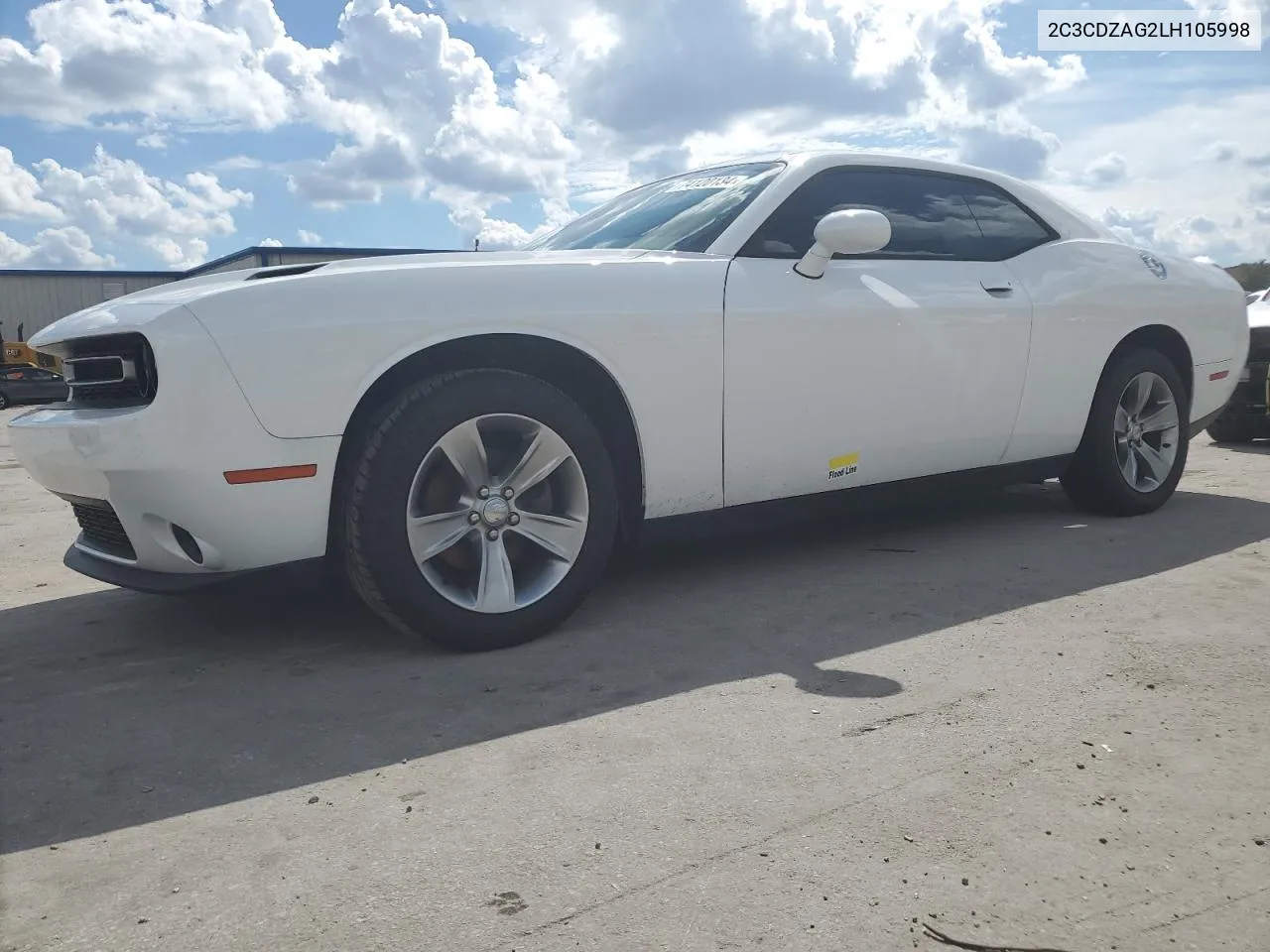 2020 Dodge Challenger Sxt VIN: 2C3CDZAG2LH105998 Lot: 74120134