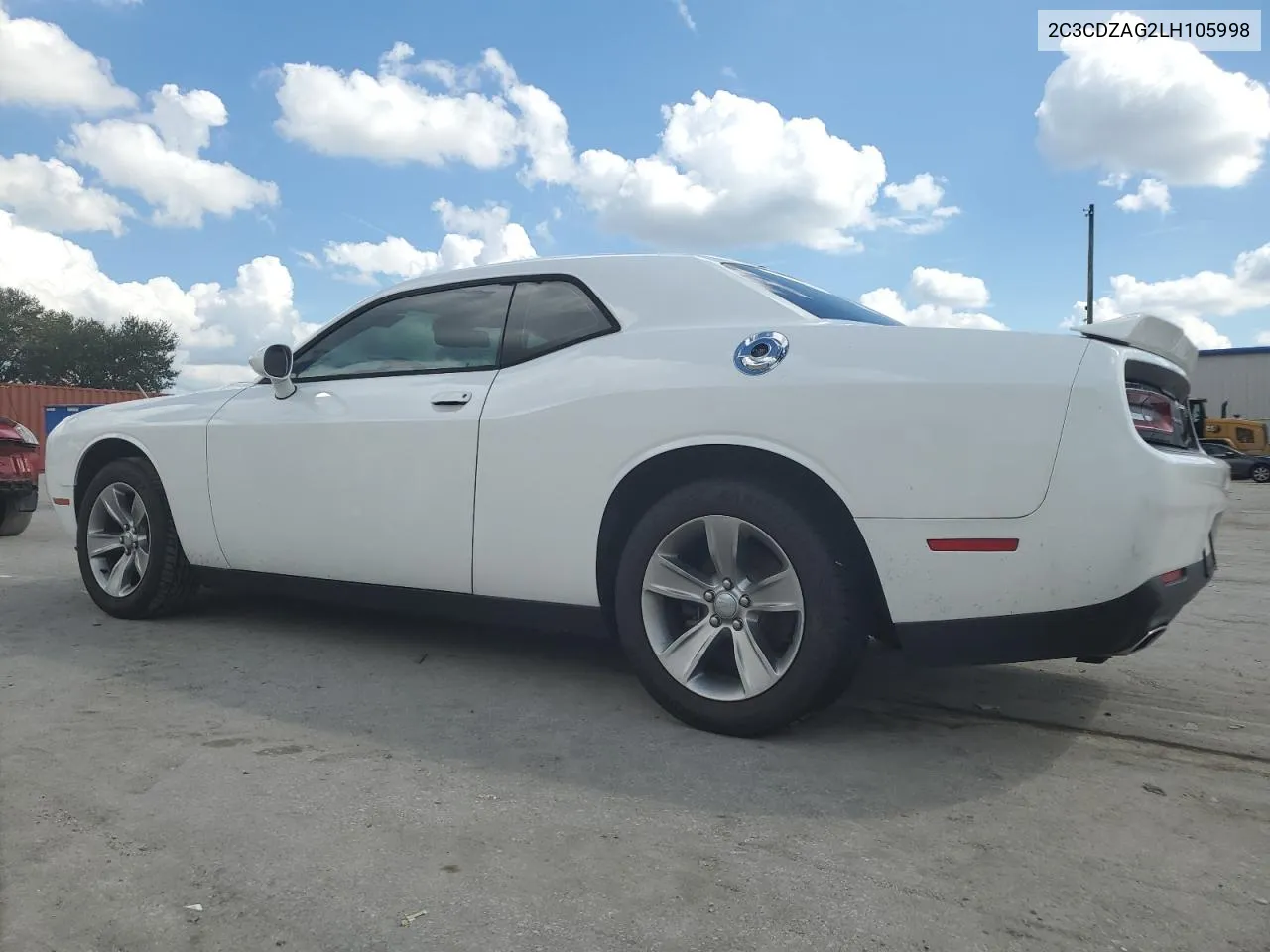 2020 Dodge Challenger Sxt VIN: 2C3CDZAG2LH105998 Lot: 74120134