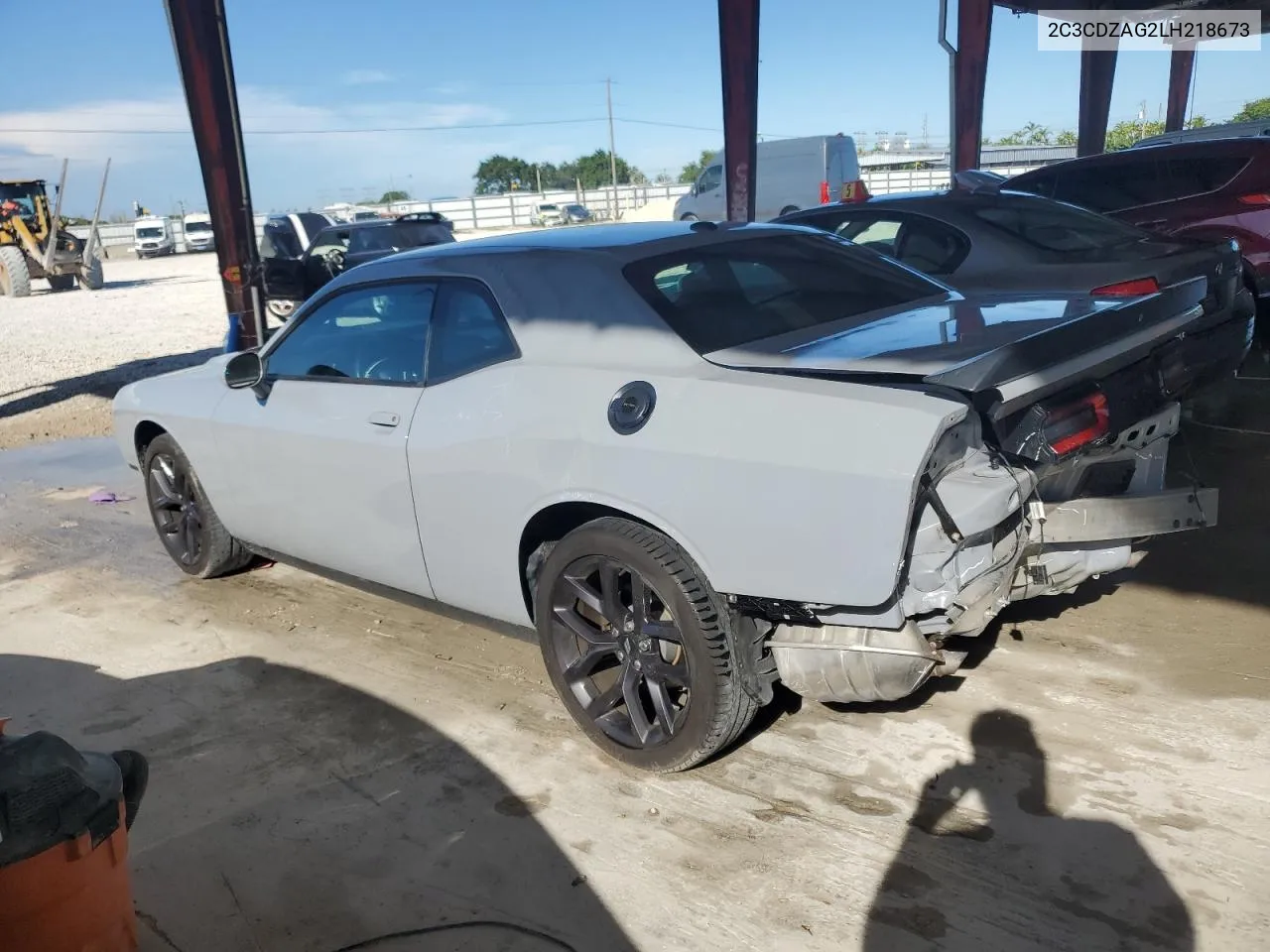 2020 Dodge Challenger Sxt VIN: 2C3CDZAG2LH218673 Lot: 74315794