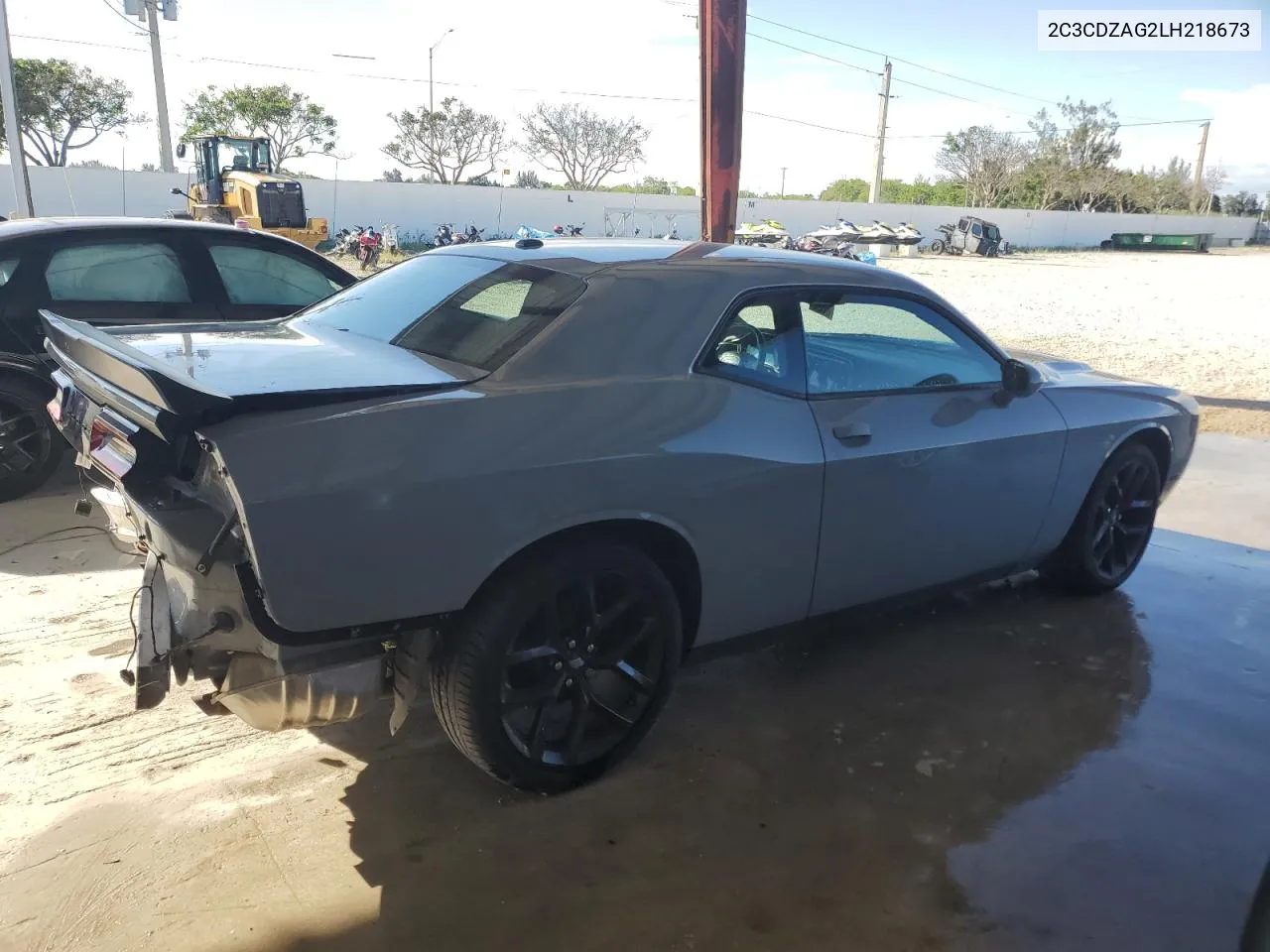 2020 Dodge Challenger Sxt VIN: 2C3CDZAG2LH218673 Lot: 74315794