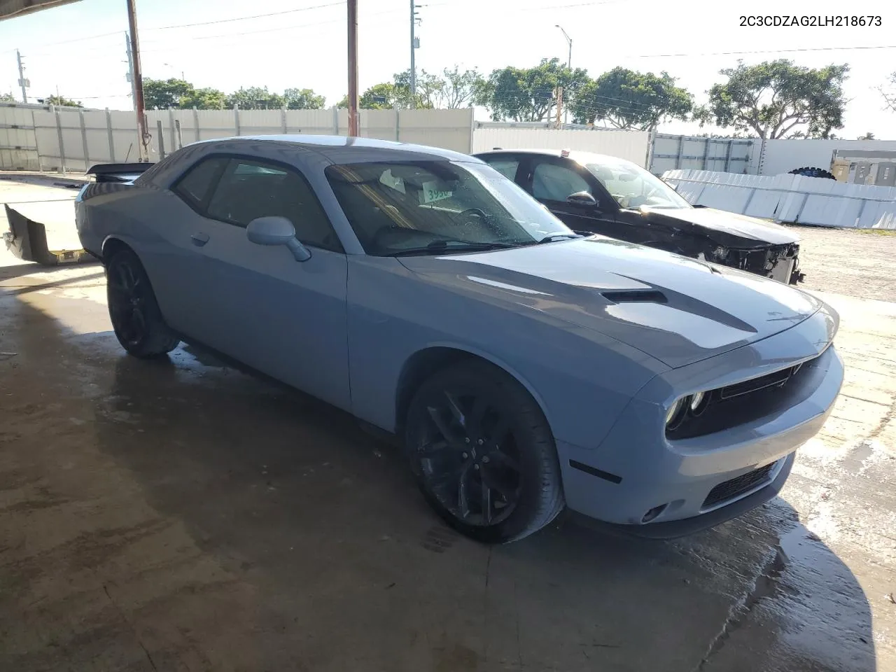 2020 Dodge Challenger Sxt VIN: 2C3CDZAG2LH218673 Lot: 74315794