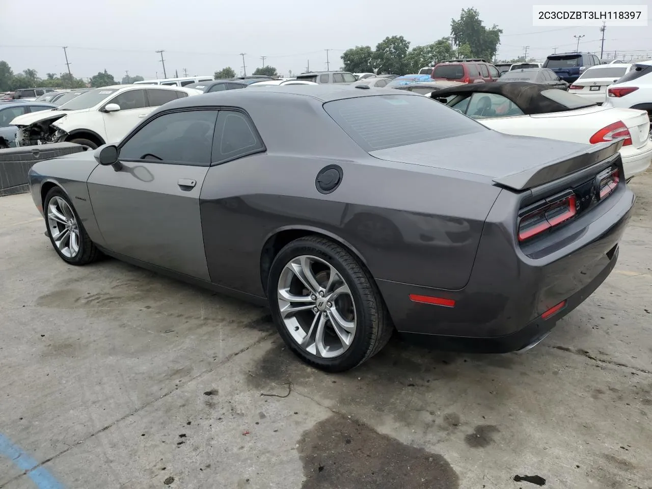 2020 Dodge Challenger R/T VIN: 2C3CDZBT3LH118397 Lot: 74542164