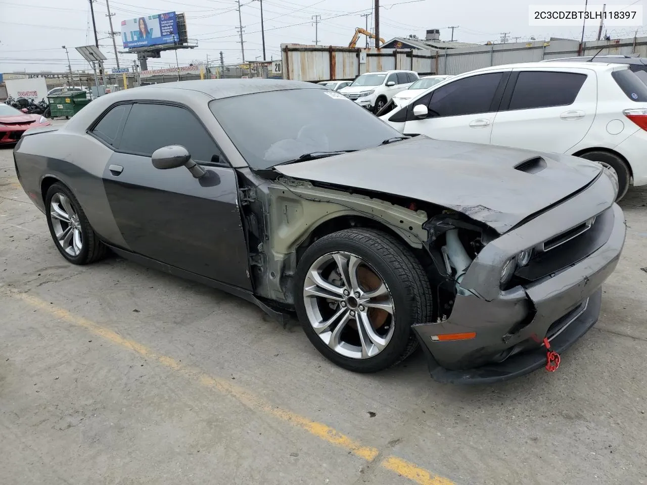 2020 Dodge Challenger R/T VIN: 2C3CDZBT3LH118397 Lot: 74542164