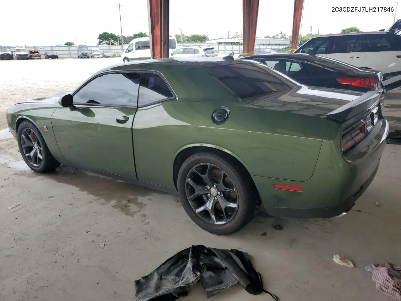 2020 Dodge Challenger R/T Scat Pack VIN: 2C3CDZFJ7LH217846 Lot: 74682794