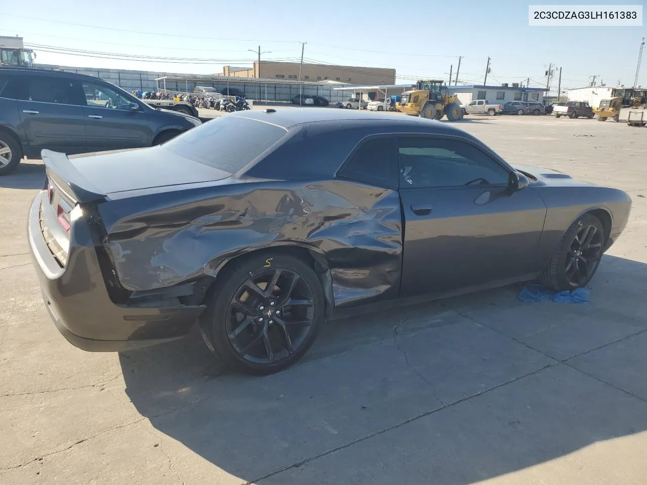 2020 Dodge Challenger Sxt VIN: 2C3CDZAG3LH161383 Lot: 74847554