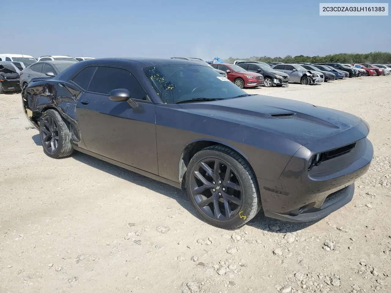 2020 Dodge Challenger Sxt VIN: 2C3CDZAG3LH161383 Lot: 74847554