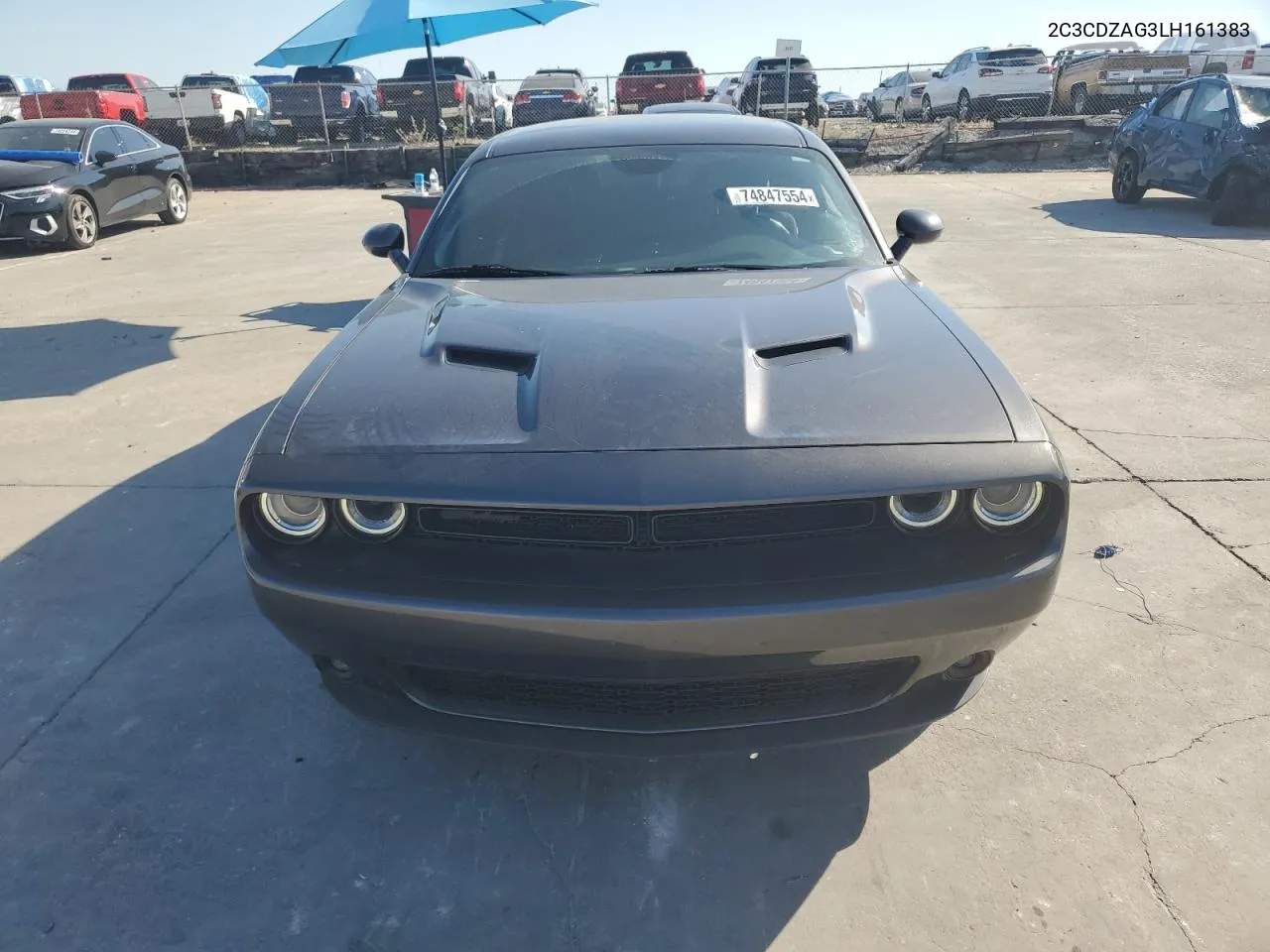 2020 Dodge Challenger Sxt VIN: 2C3CDZAG3LH161383 Lot: 74847554